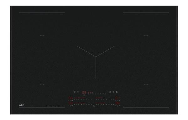 AEG NIK85M00AZ 80cm Flex Induction Hob - Matt Black